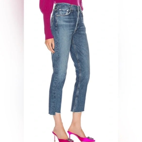 AGOLDE Riley High Rise Straight Crop - Picture 10 of 10